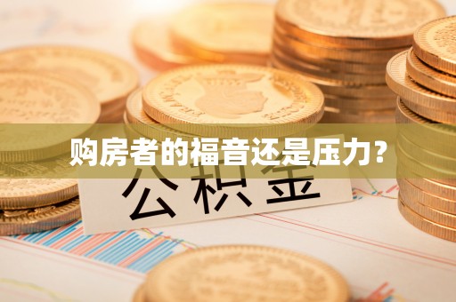 大村购房者的福音还是压力？